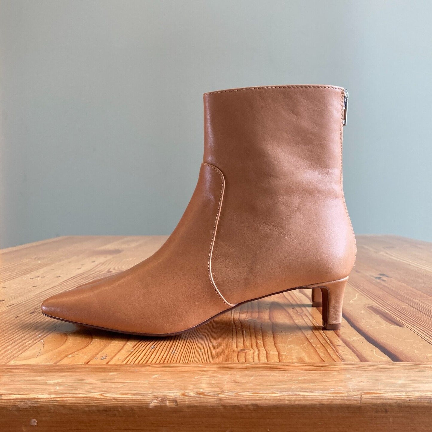 8.5 - Madewell Distant Sand The Dimes Kitten-Heel NN026 Boots 0507KL