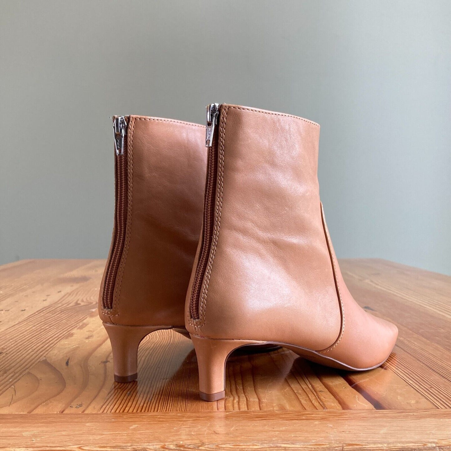 8.5 - Madewell Distant Sand The Dimes Kitten-Heel NN026 Boots 0507KL