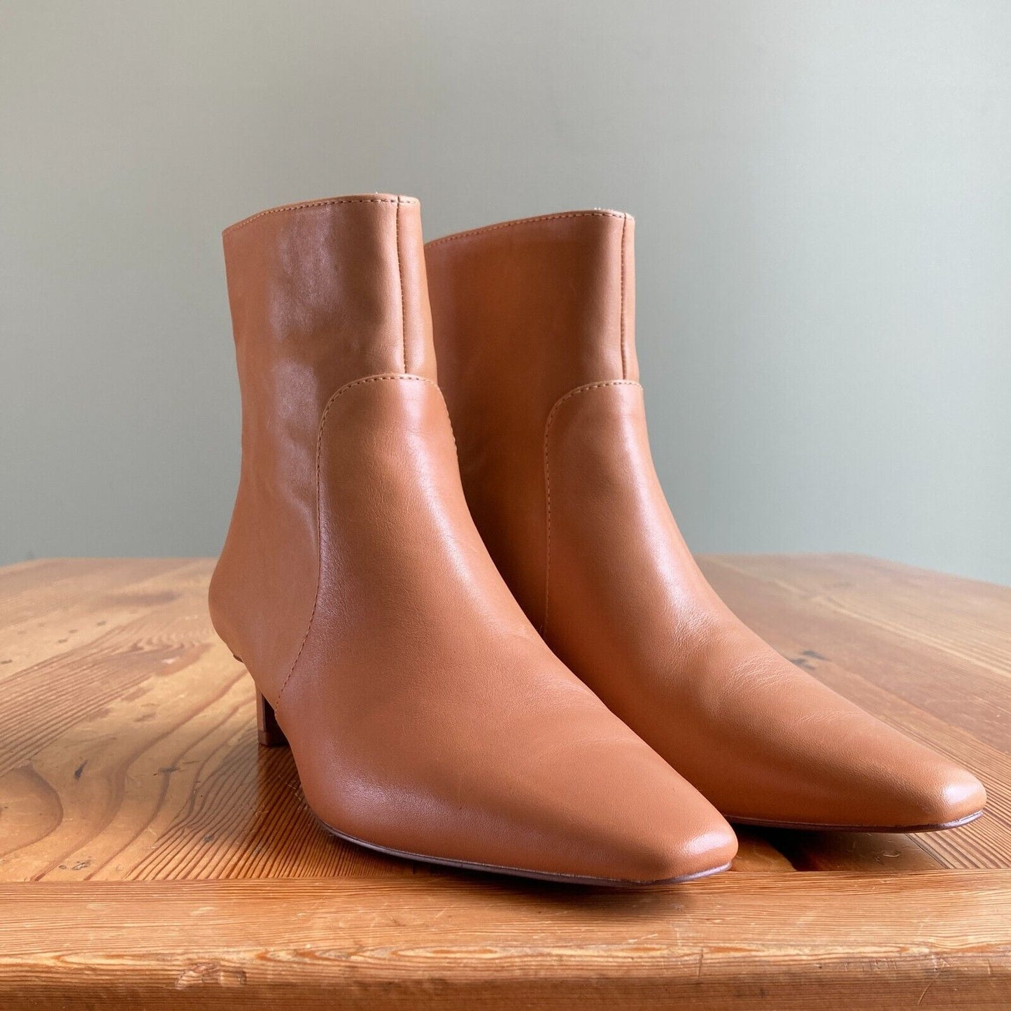 8.5 - Madewell Distant Sand The Dimes Kitten-Heel NN026 Boots 0507KL