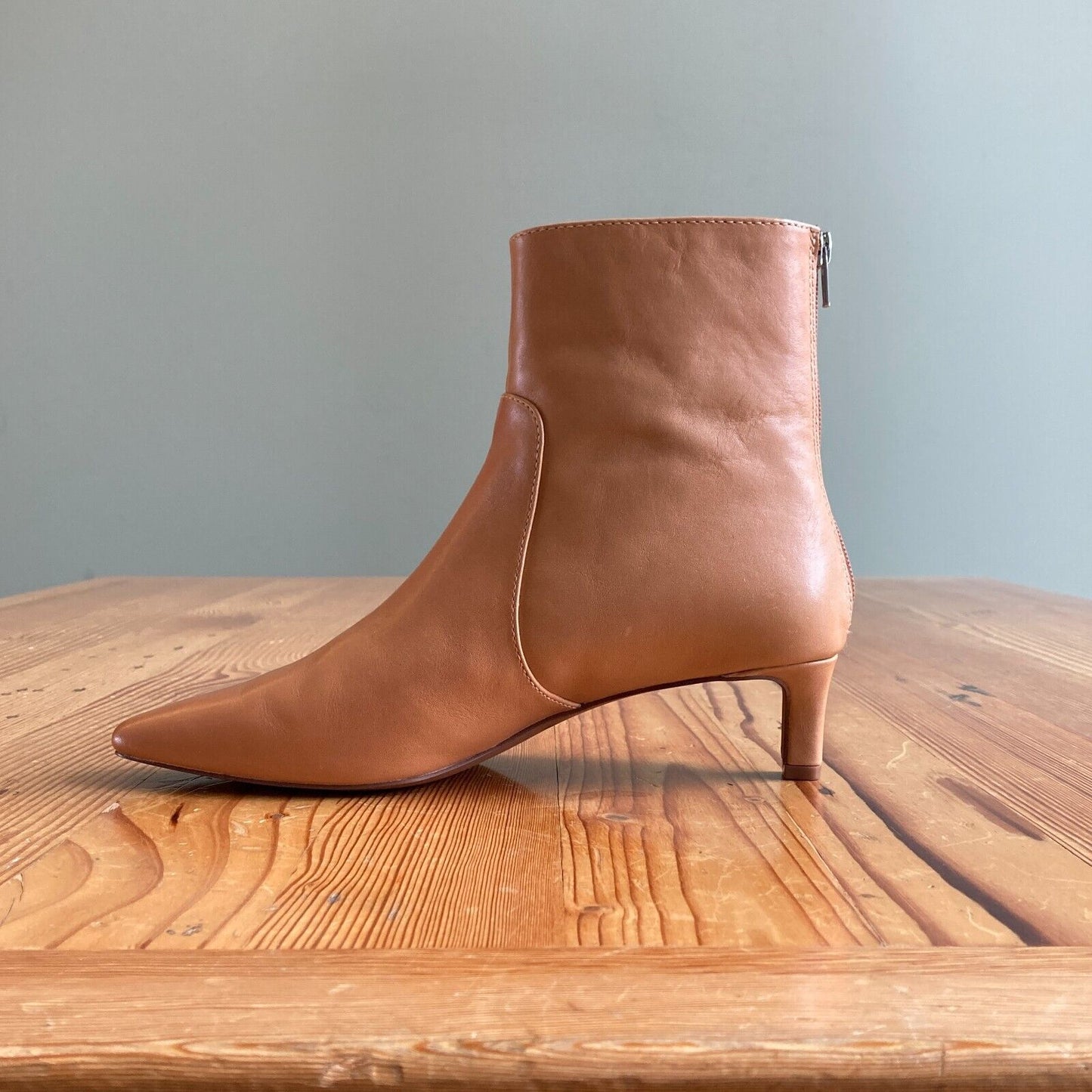 8.5 - Madewell Distant Sand The Dimes Kitten-Heel NN026 Boots 0507KL
