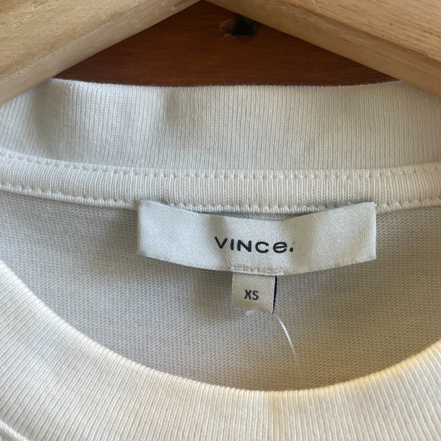 XS - Vince NEW $195 White Short Sleeve Waist Tie Dress 0608JD