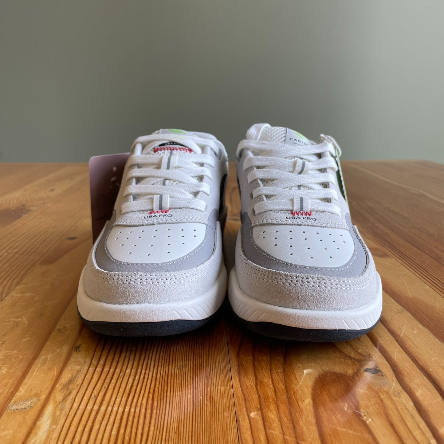 8 - Cariuma Uba Pro Smoke White Suede Sneakers NEW w/ Box 4427SC