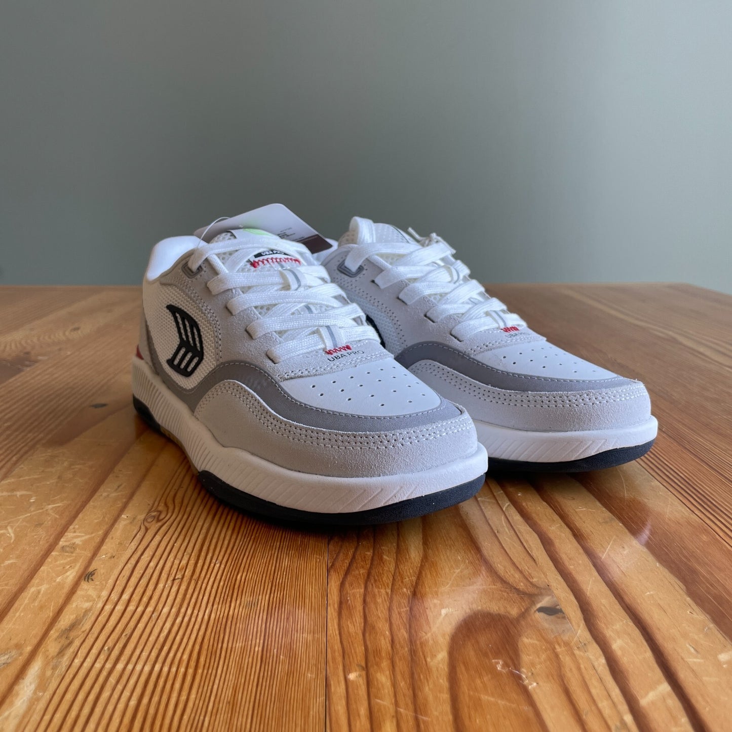 8 - Cariuma Uba Pro Smoke White Suede Sneakers NEW w/ Box 4427SC