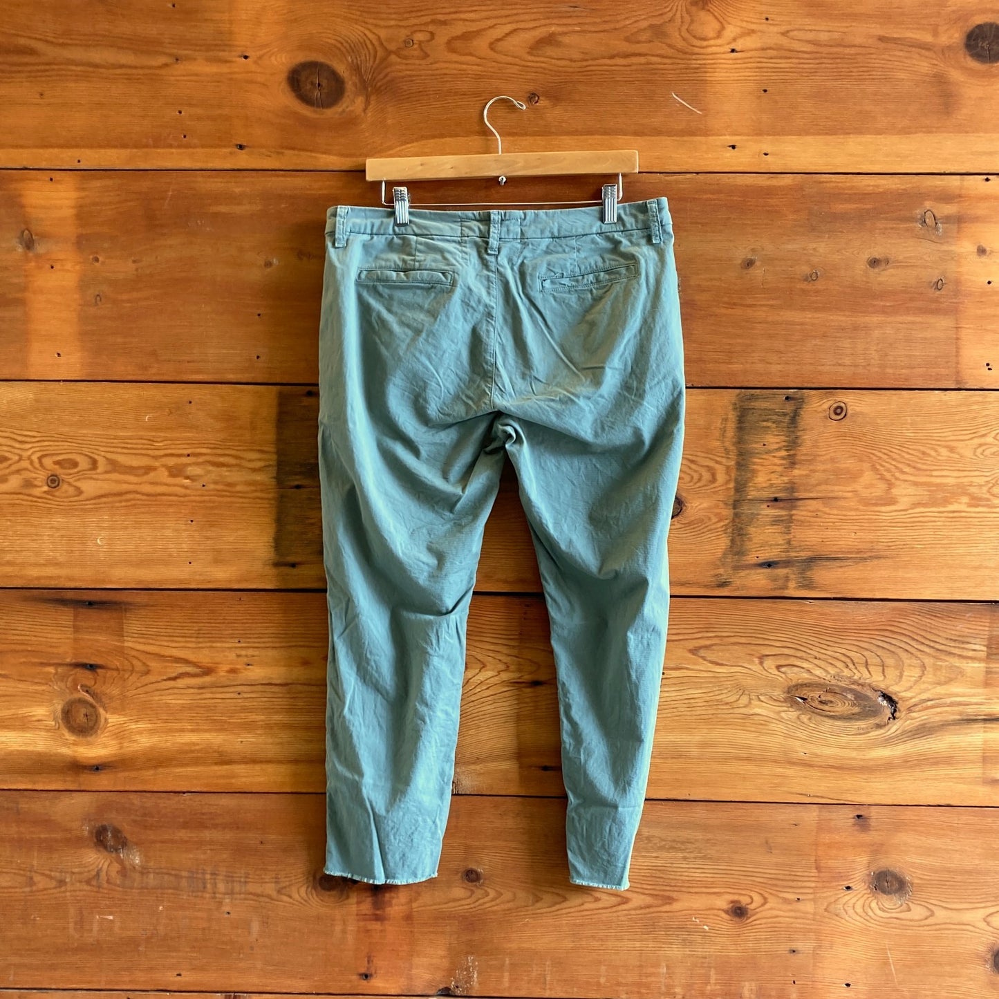 12 - Frank & Eileen Sage Green Wicklow Italian Chino Twill Pants 0815CJ