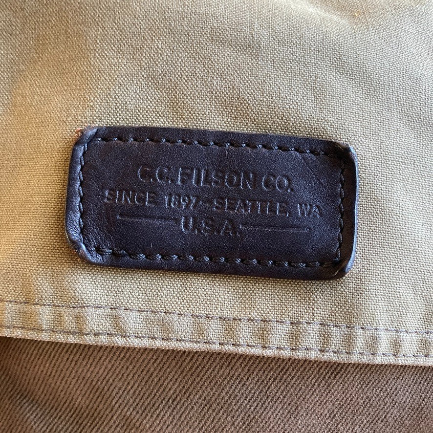 Mandrn $169 Sand Tan Leather Remy Fanny Pack Crossbody Hip Purse 0121LC