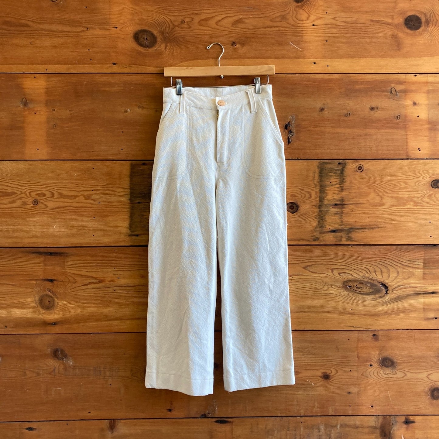S - Anda The Label Oat Cerritos Aesthetic Ethical Sustainable Pants 0312IG