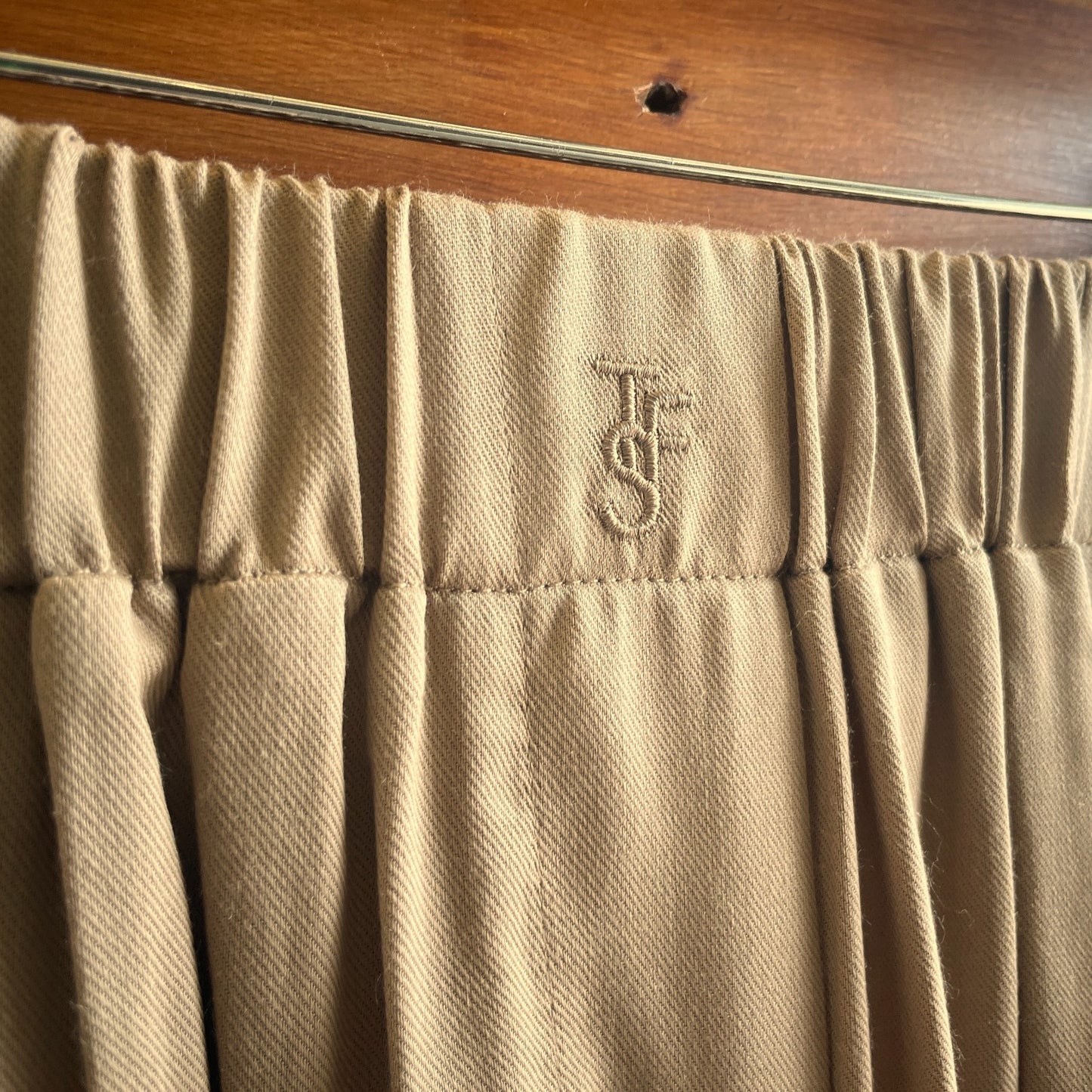M - The Frankie Shop Beige NEW Women's Pull-On Lui Soft Boxer Shorts 0415AU