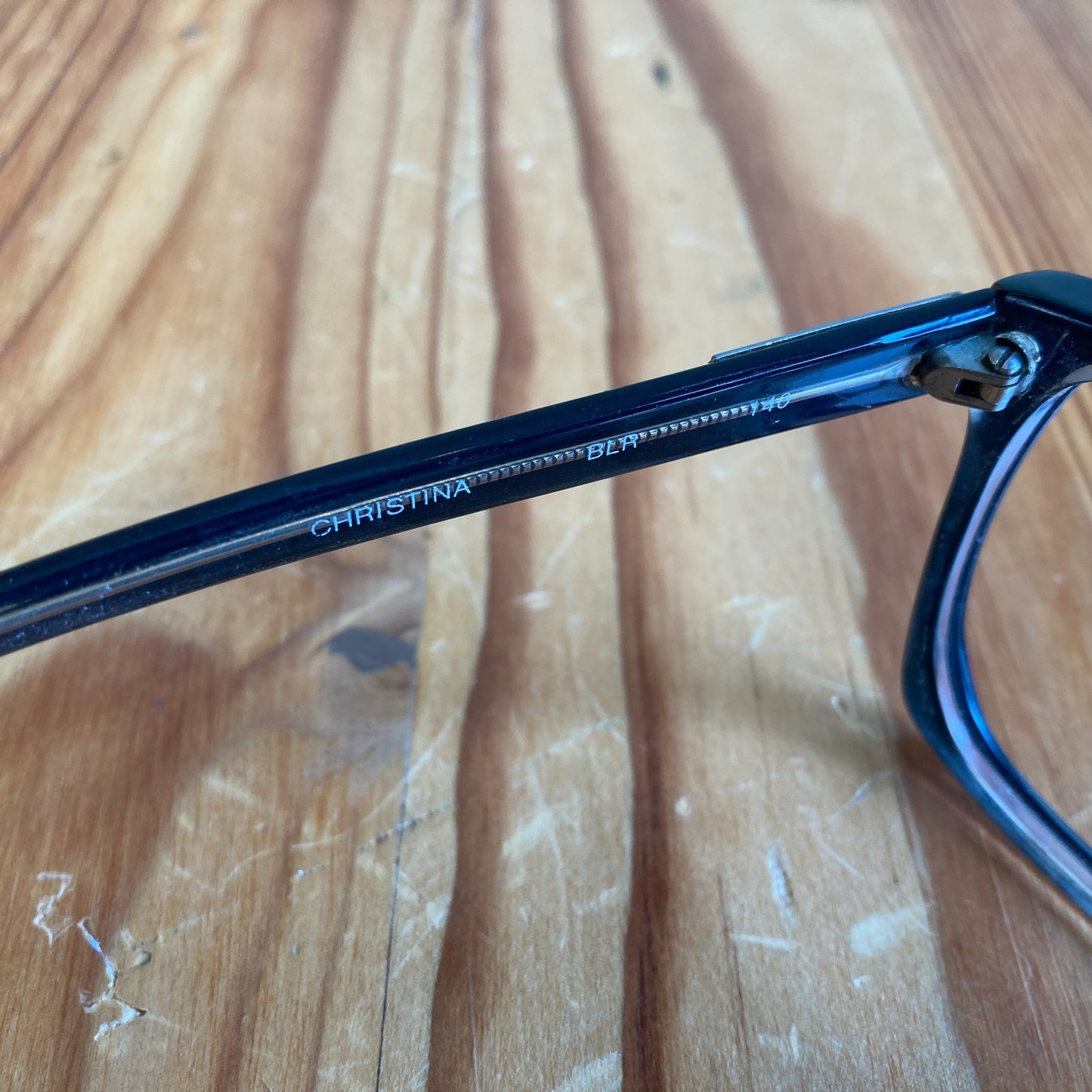 Pierre Cardin Vintage 80s Black Red Christina Eyeglasses Frames 0808BB