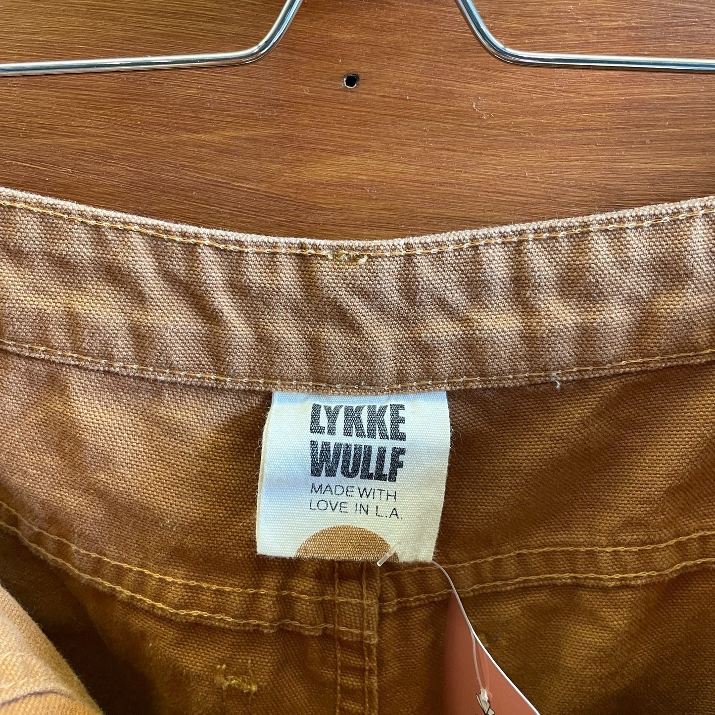 4 - Lykke Wullf Brown Workwear Carpenter Straight Leg Montana Pants 0312IG
