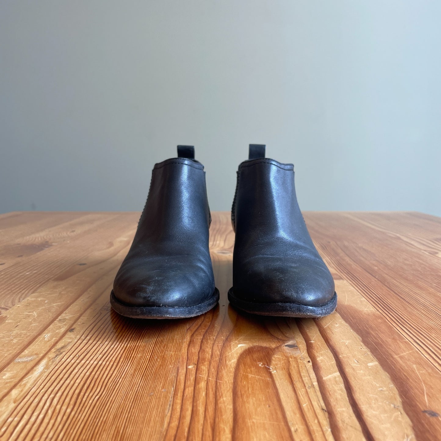 38 / 7.5 - Alexander Wang Black Kori Ankle Booties Leather Boots 0405LS