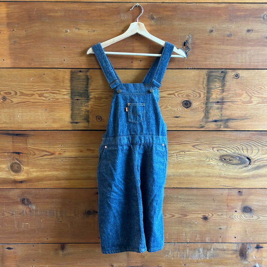 S/M - Vintage Levi's Orange Tab Cross Back Denim Jumper Dress 0628AC