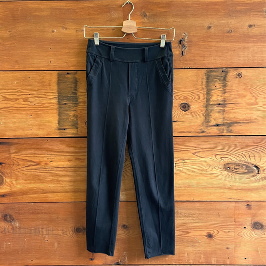 S - Frank & Eileen $228 Black Billion Dollar Murphy Trouser Leggings 0120SC