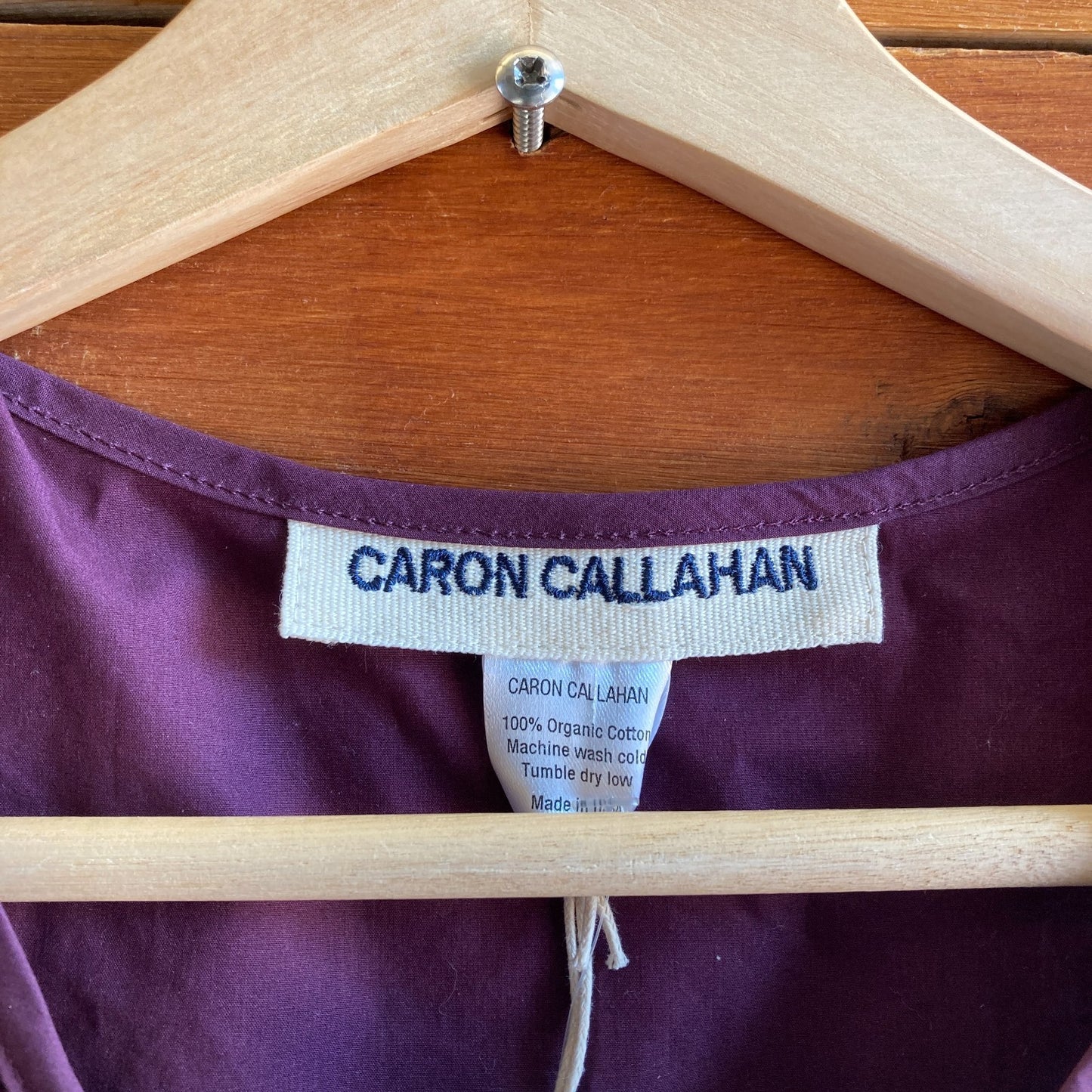 S - Caron Callahan Aubergine Purple NEW Roxanne Sleeveless Maxi Dress 1215RJ