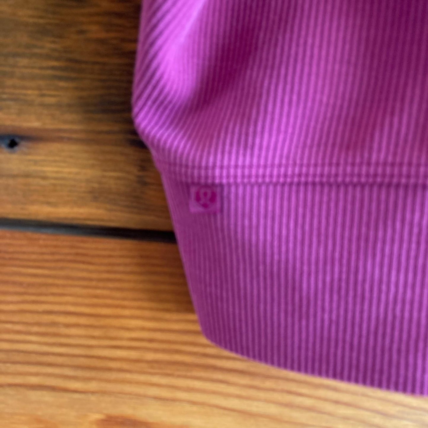 6 - Lululemon Purple Ribbed Softstreme Perfectly Oversized Sweatshirt 0910CC