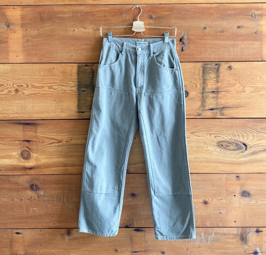 2 - Rudy Jude Clay Gray High Waisted Utility Straight Leg Pants 0312IG
