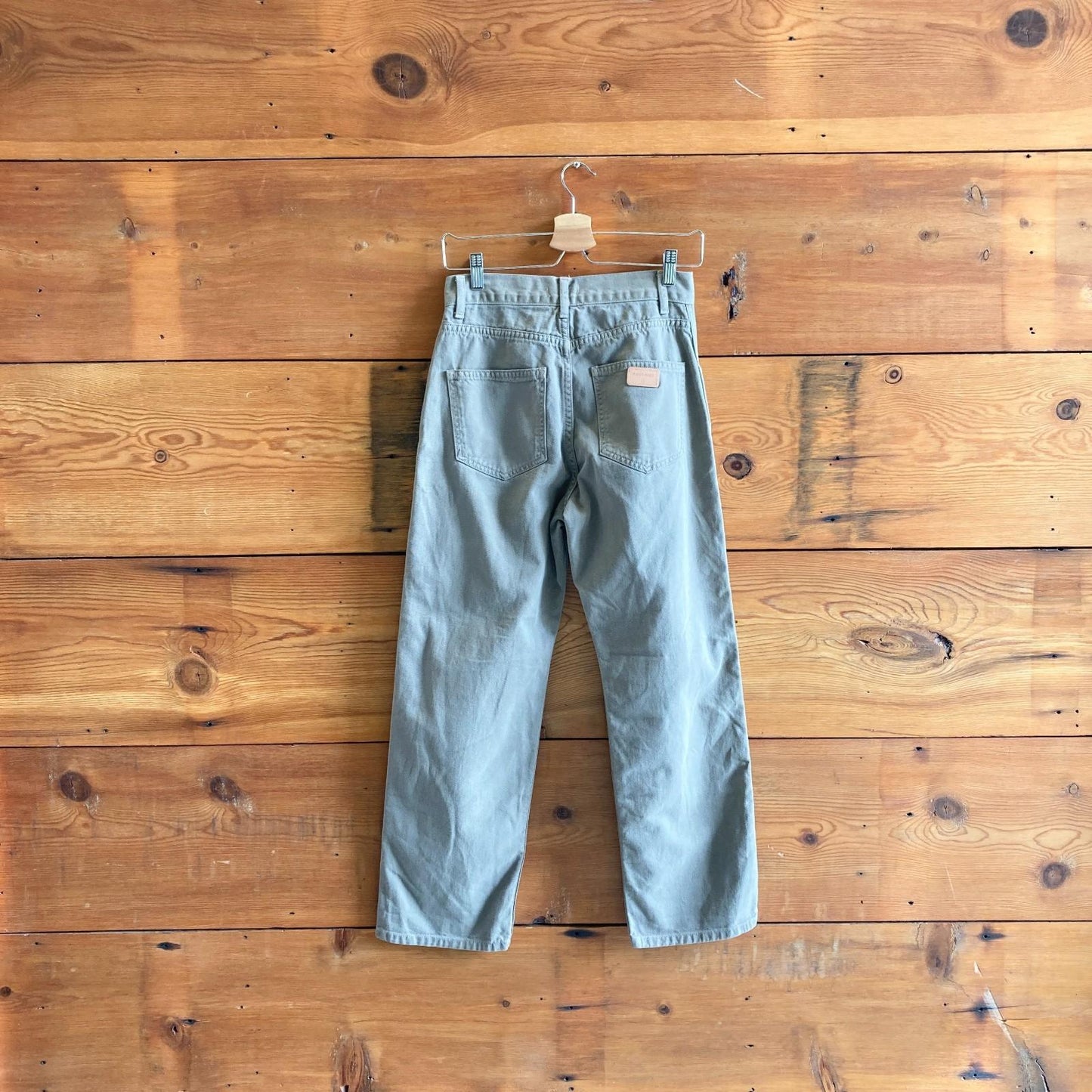 2 - Rudy Jude Clay Gray High Waisted Utility Straight Leg Pants 0312IG