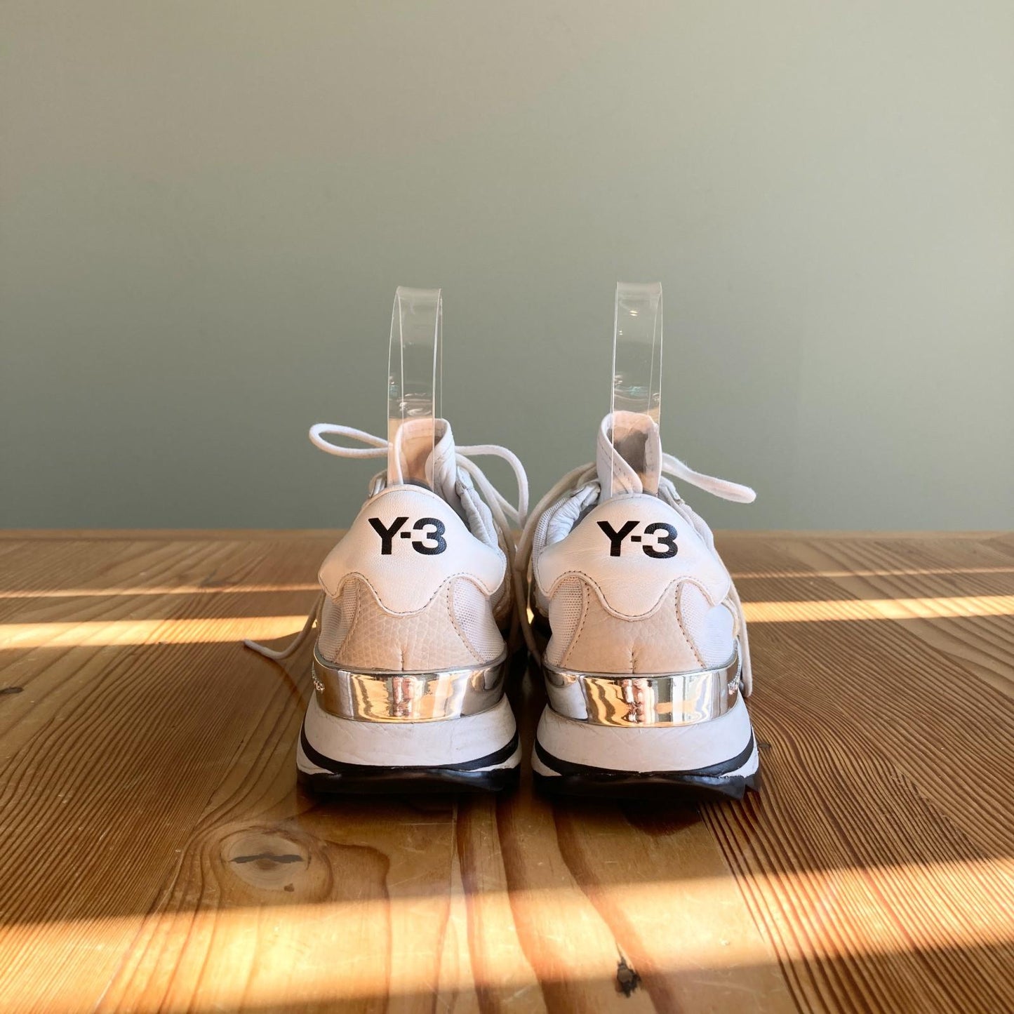 5.5 - Yohji Yamamoto Y-3 White Sneakers Womens Low Classic Shoes 0510ZQ