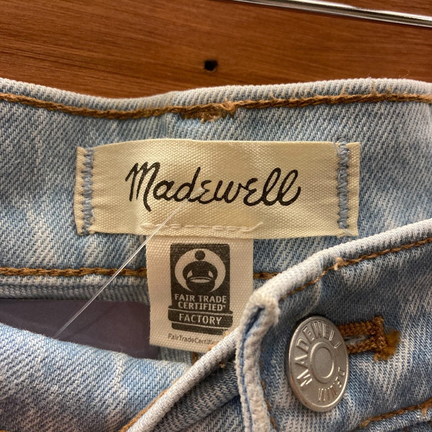 26 - Madewell Light Wash Denim NEW Perfect Vintage Straight Leg Jeans 1029EL