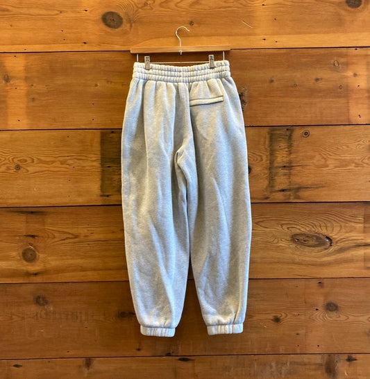 S - Alexander Wang Grey Jogger Elastic Waist Sweatpants Womens Pants 1011SC
