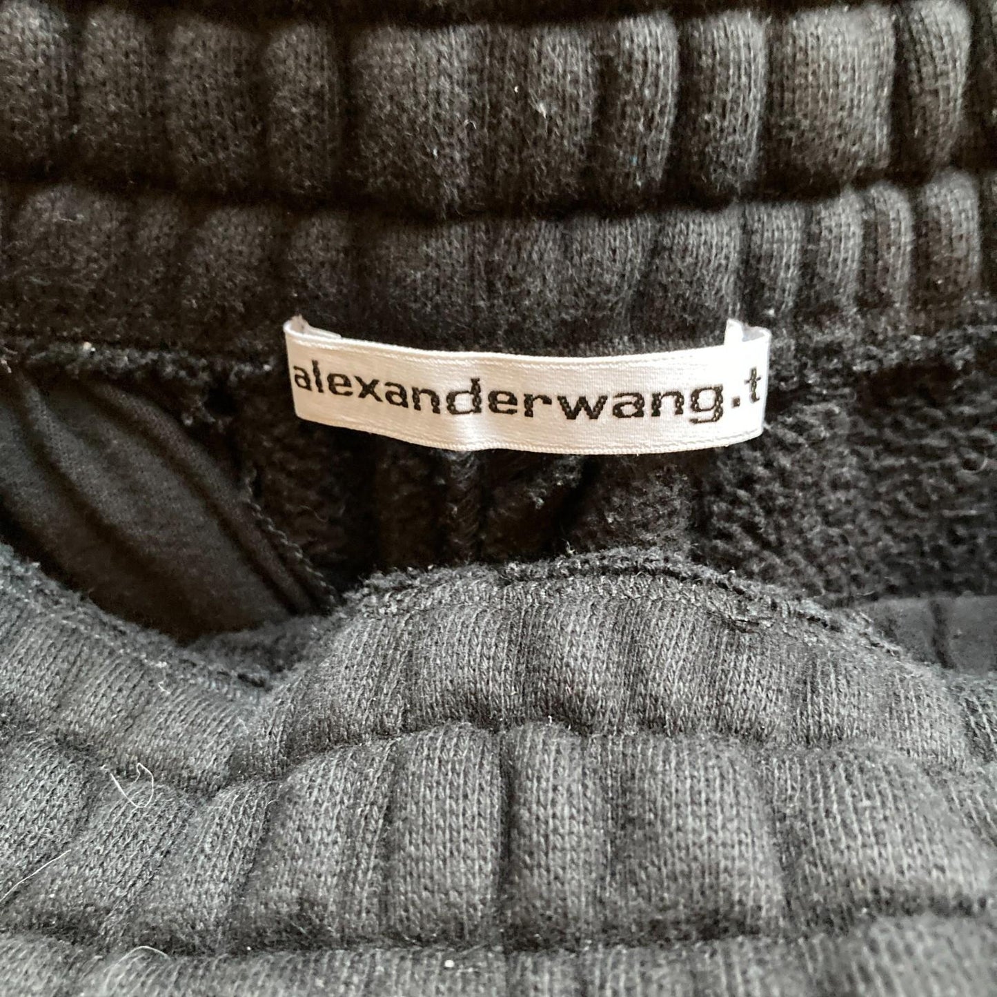 S - Alexander Wang Black Jogger Elastic Waist Sweatpants Womens Pants 1011SC