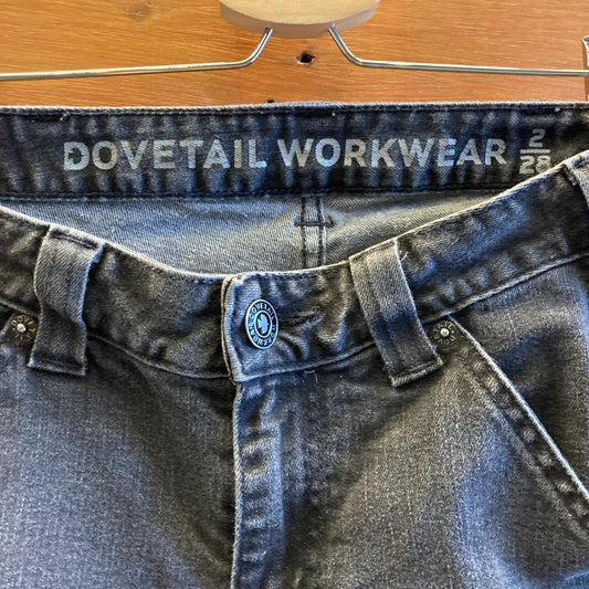 2 / 28 - Dovetail Workwear Black Maven Reinforced Knee Carpenter Pants 3333MC