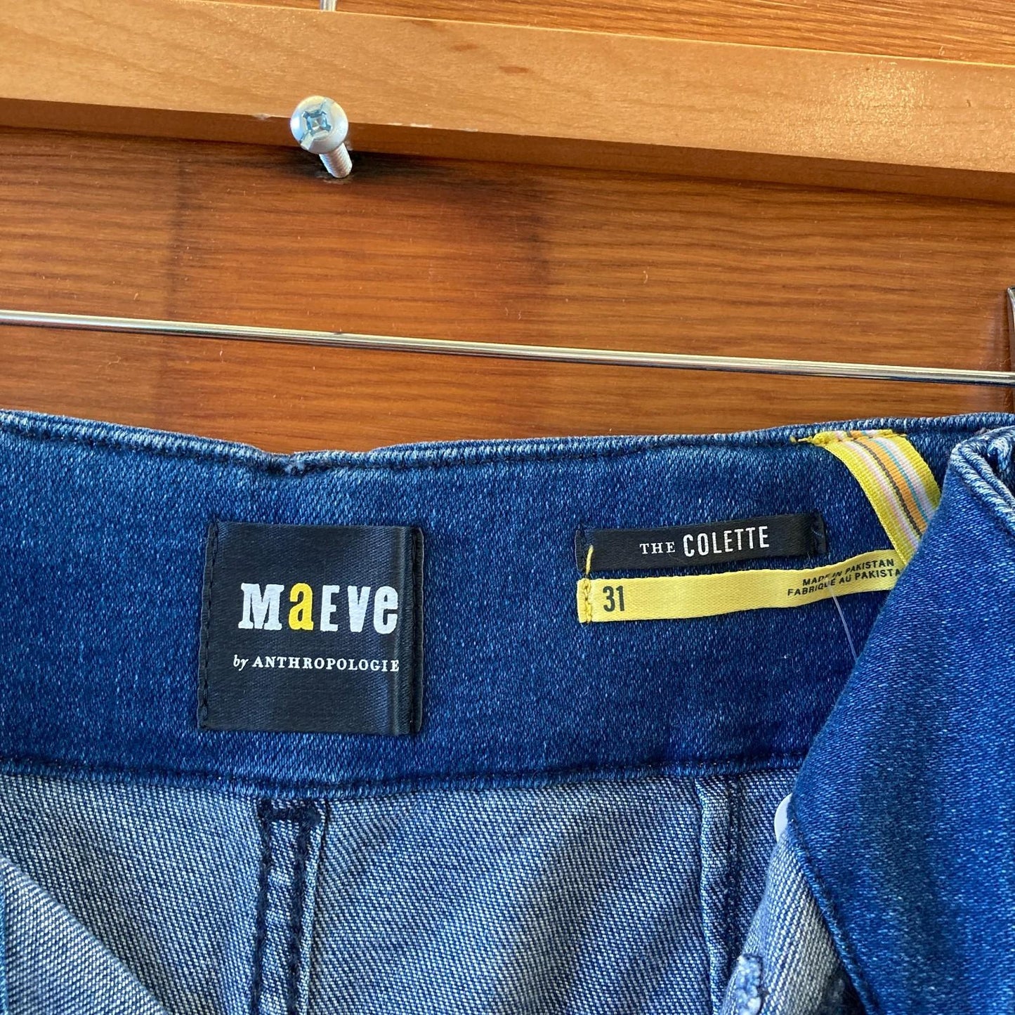 31 - Maeve Anthropologie NEW The Colette Cropped Wide Leg Jeans 1029ML