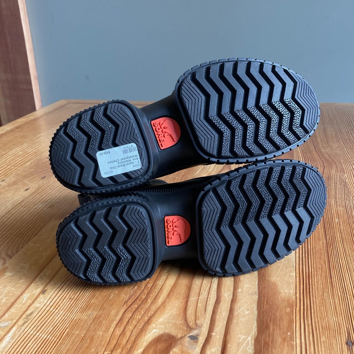 7 - Sorel Black Ona Ave Women's Waterproof Chelsea Boots 0312IG