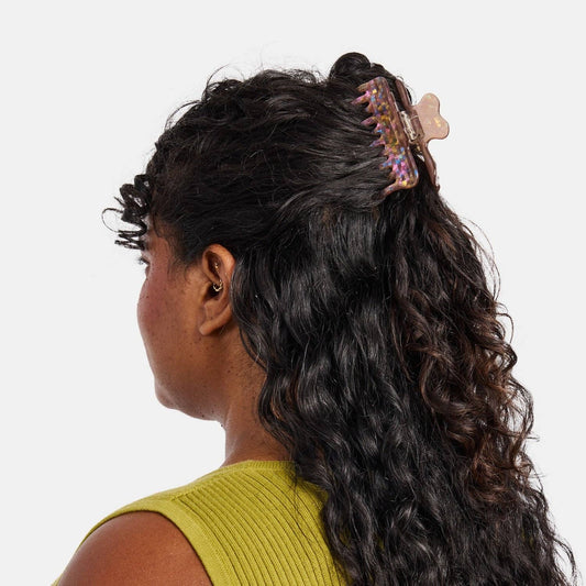 Jojo Claw in Small Hazel Sparkle