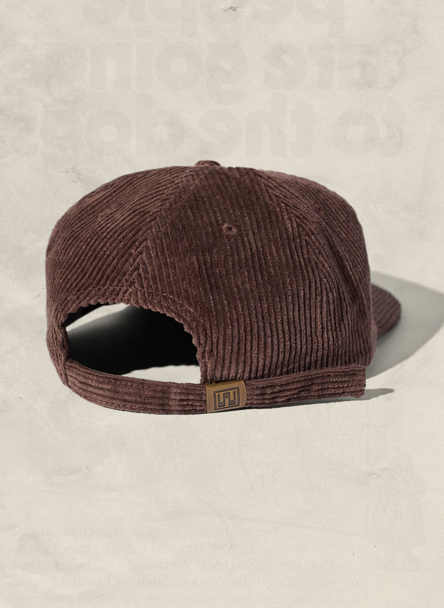 Corduroy 5 Panel Field Trip Hat (+13 colors): Camel