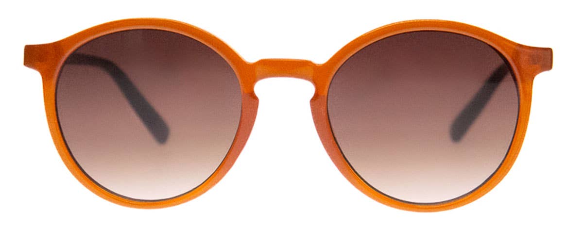 Mousey - Sunglasses: Rust/Green