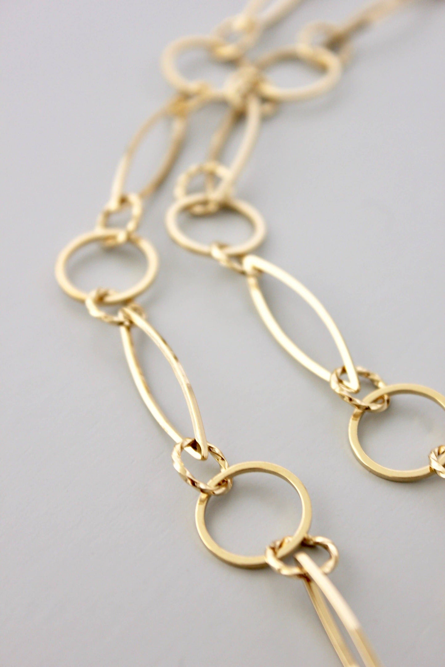 David Aubrey Jewelry - DOR131 Gold Chain Necklace
