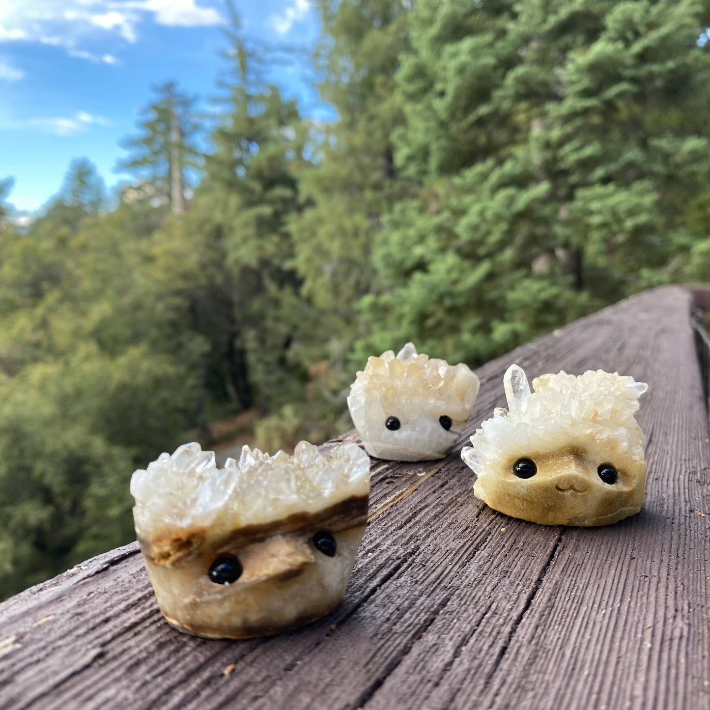 Wax Apothecary - Sparkle Geode Buddies & Crystal Cluster Rock Friends ๐โจ: Large