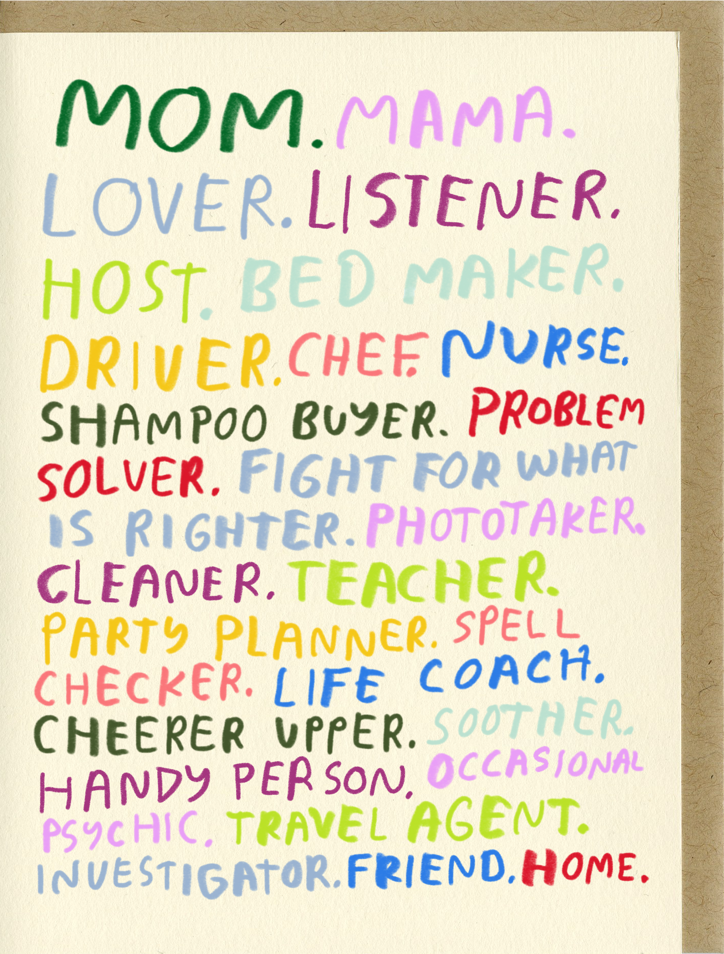 People I've Loved - Mom You're All That