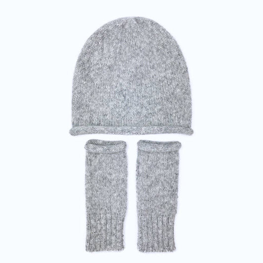 SLATE + SALT - Gray Essential Alpaca Gloves