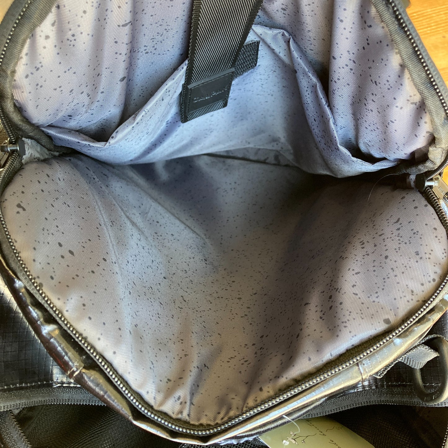 Calpack $198 Black Matte Obsidian Terra 26L Laptop Duffle Backpack - 4427SC