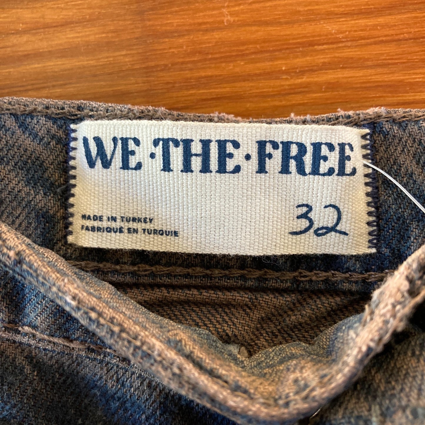 We the Free People $248 Nocturne Double Hem Jeans - Size 32 - NEW - 1122CT
