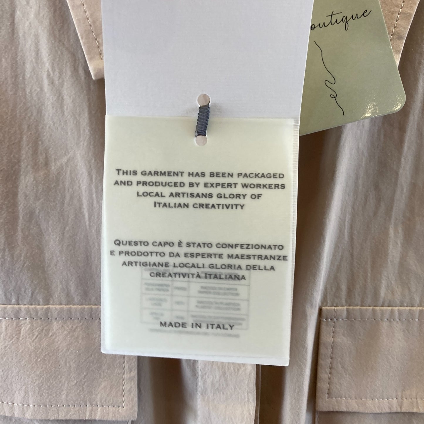 Antonelli Firenze $725 Khaki Tan Margherita Maxi Dress - Size 44 / M - 4427SC