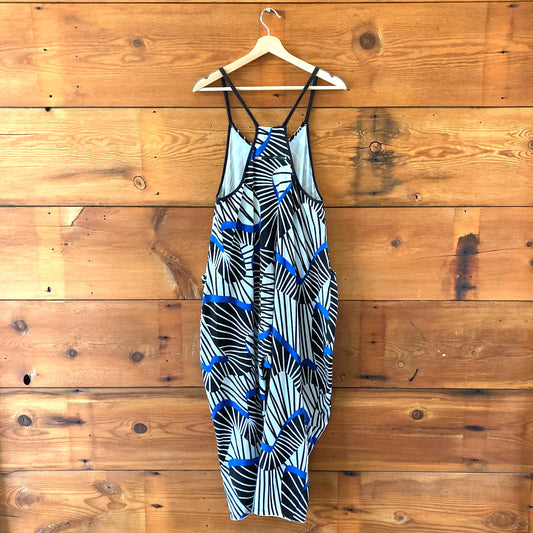 FP Movement Free People Black White Hot Shot Printed Jumpsuit - Size XS - 0121CE