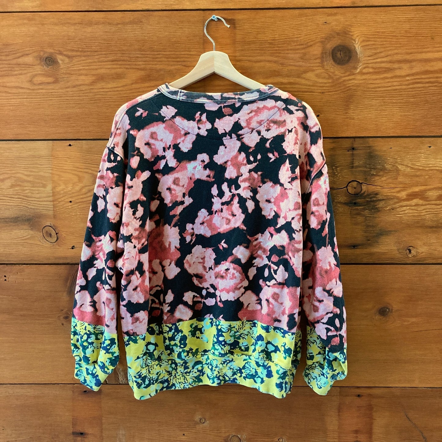 Dries van Noten Mixed Floral Print Haxti Oversized Sweatshirt - Size M - 0204MP