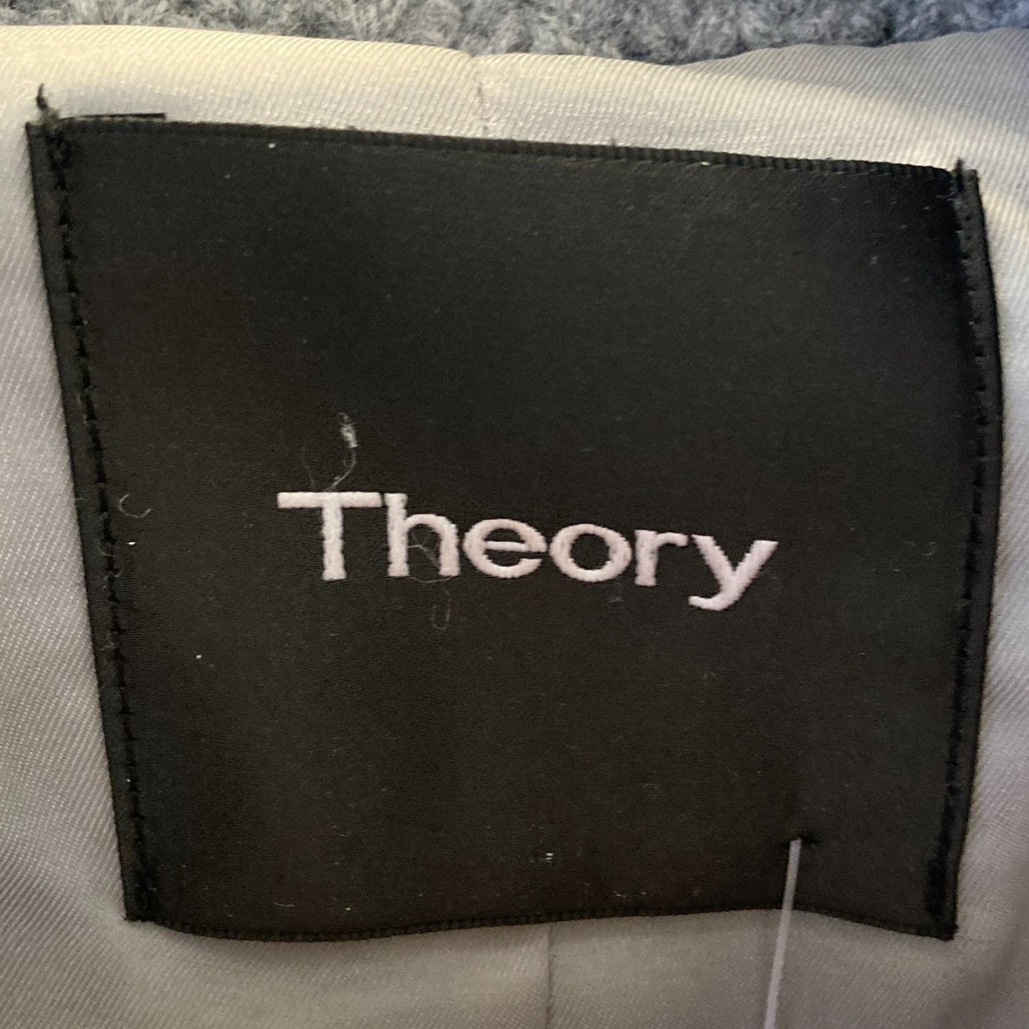 M - Theory Heather Gray Everyday Raglan Coat Womens Wool Jacket 0618BS