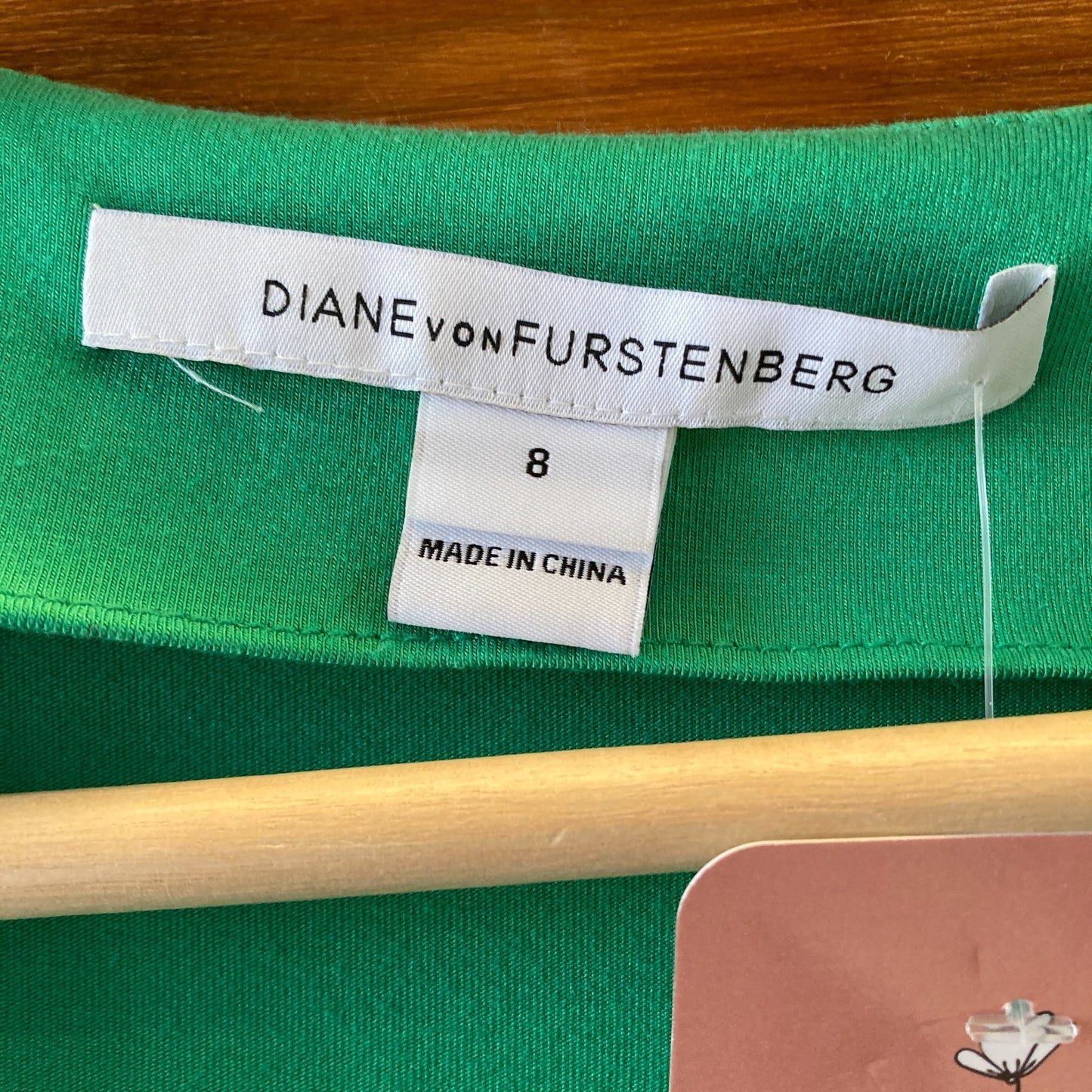 8 - Diane von Furstenberg Green Julian Two Mini DVF Jersey Wrap Dress 1106KL