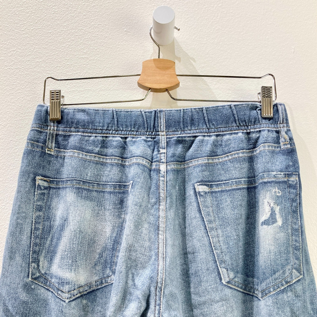 Rag & Bone Medium Wash Faux Denim Miramar Joggers Jeans Pants - Size M - 1011SC