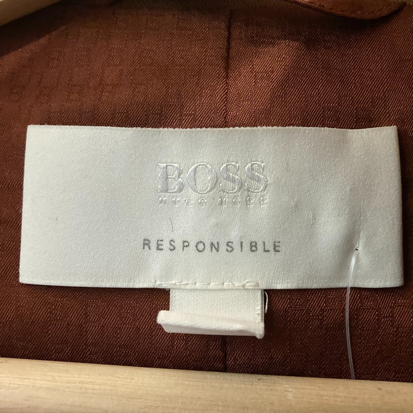 10 - Boss Hugo Boss Brown Jocalua Oversized Blazer & Tapia Pants Suit Set 0223LR