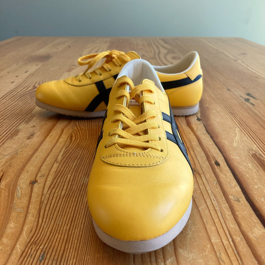 Tiger Onitsuka Yellow Black Mexico 66 Sneakers NEW Shoes - Size 5.5 - 0105MR
