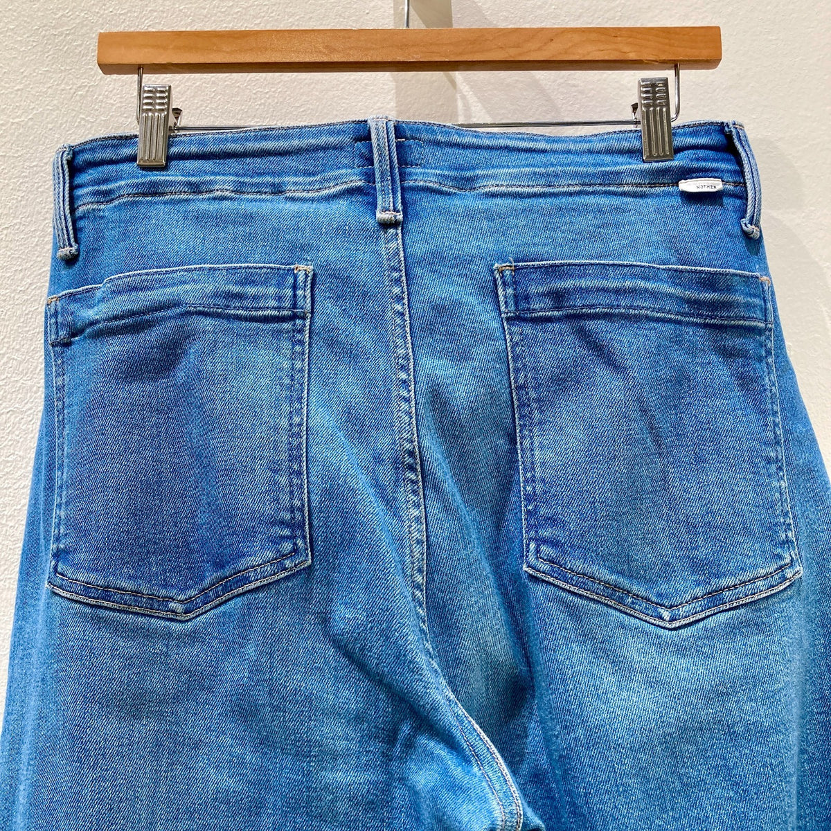 Mother Major Prep Zip Sneak Jeans in Ready Set Go Wash - Size 29 - 1102JV