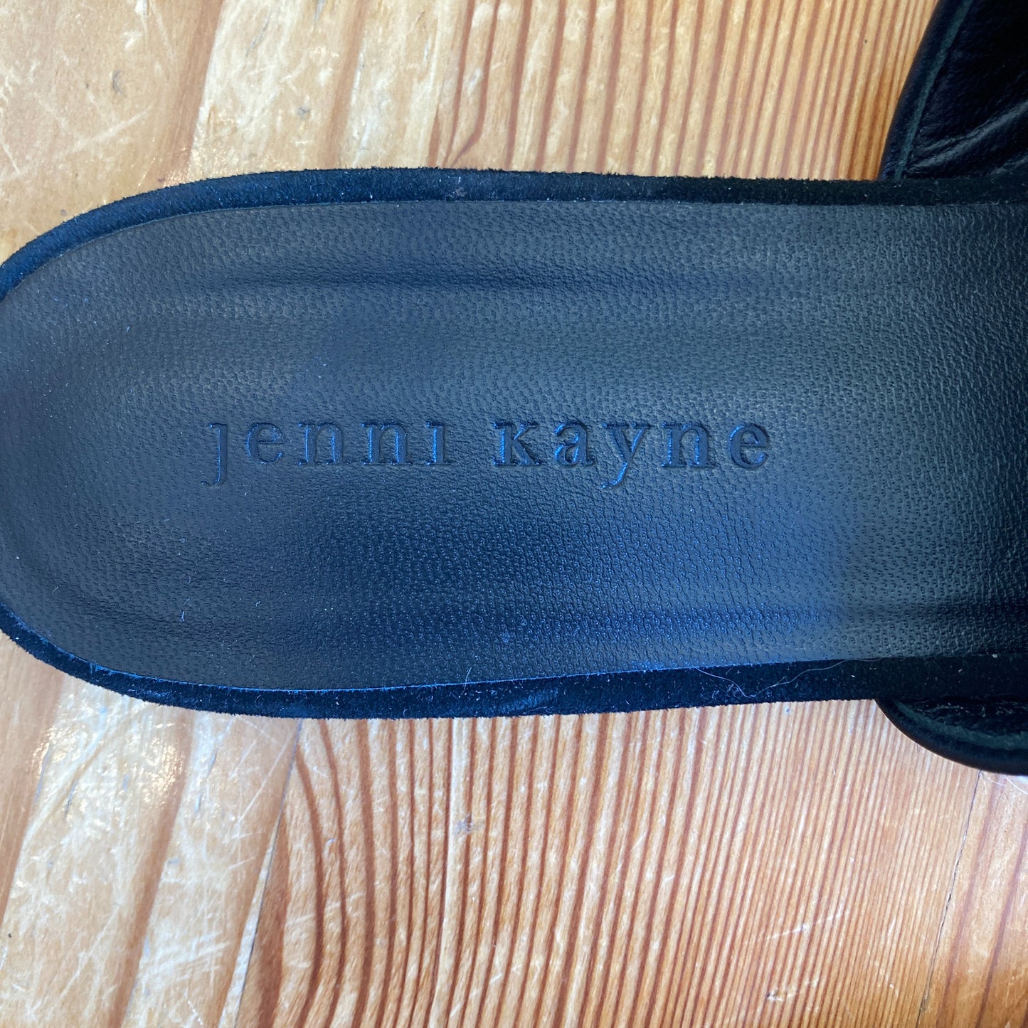 Jenni Kayne Leopard Pony Hair Pointed Toe Slides Shoes - Size 40 / 9.5 - 0706AV