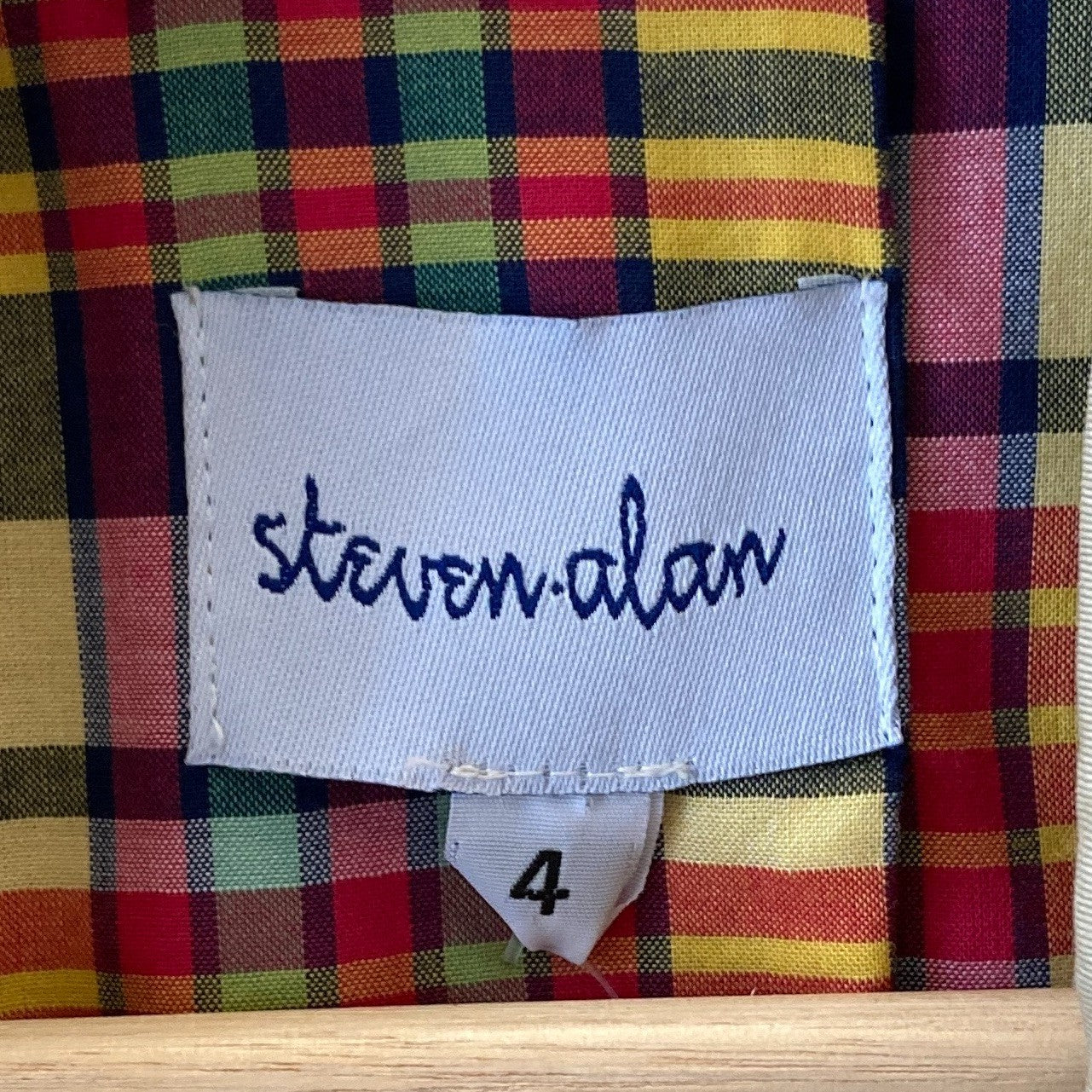 Steven Alan Tan Belted Double Breasted Trench Coat Jacket - Size 4 - 0426CR