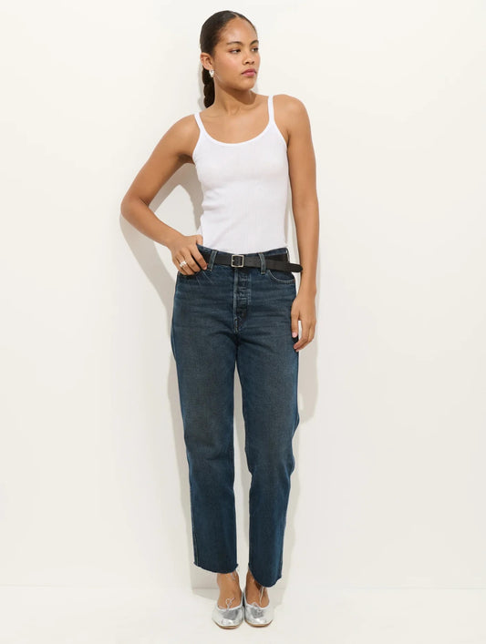 Alex Mill $225 Pheonix Carla High Rise Straight Leg Jeans - Sz 30 - NEW - 1120PK