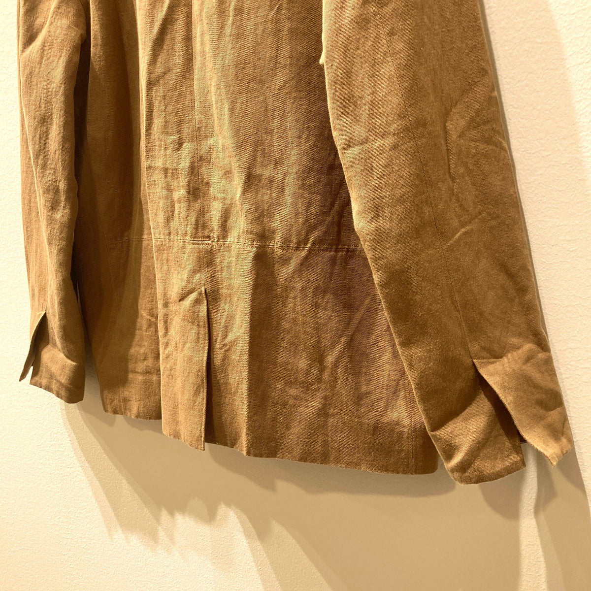 Apiece Apart Brown Cotton Oversized Single Button Blazer Jacket - Sz XS - 0124KG