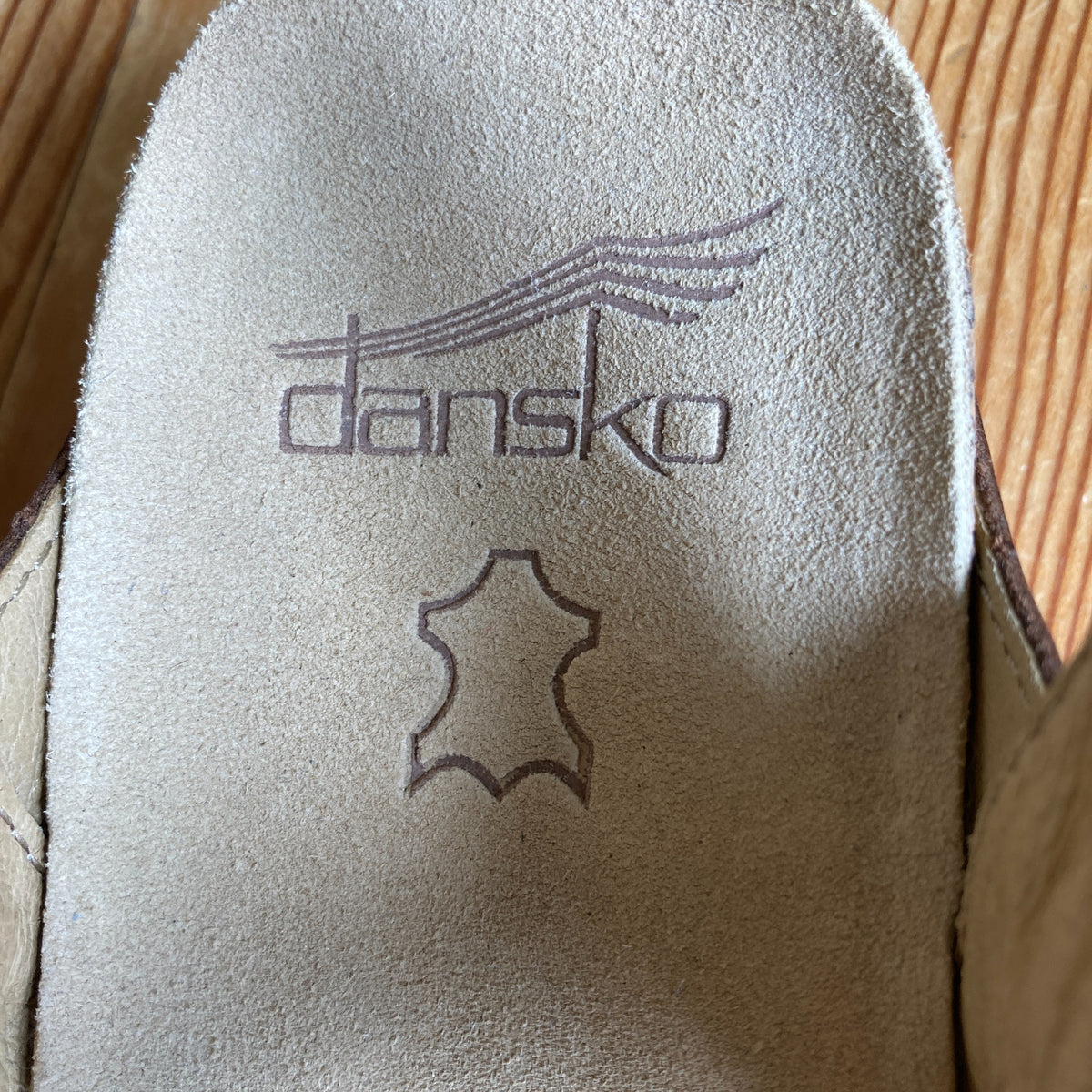 Dansko Tan Leather Adjustable Strap Candace Sandals - Size 39 / 8.5 - 9 - 0730RH